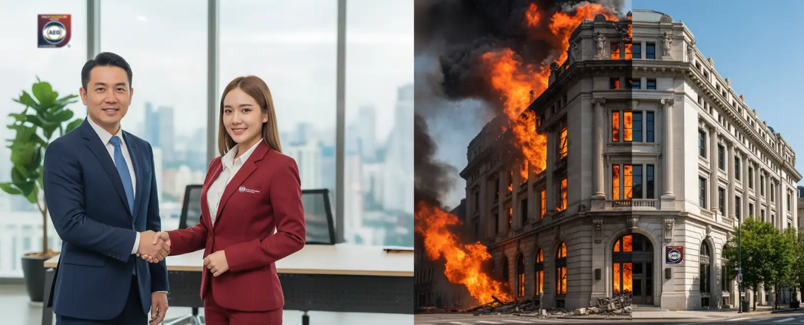 ประกันวินาศภัย อัคคีภัยโรงงาน ประกันไฟไหม้โรงงานและสิ่งปลูกสร้างทุกชนิด
